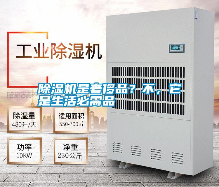 除濕機是奢侈品？不，它是生活必需品