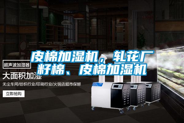 皮棉加濕機,軋花廠籽棉、皮棉加濕機