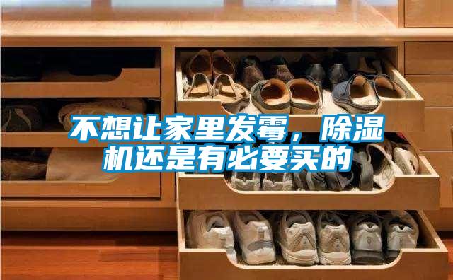 不想讓家里發霉，除濕機還是有必要買的