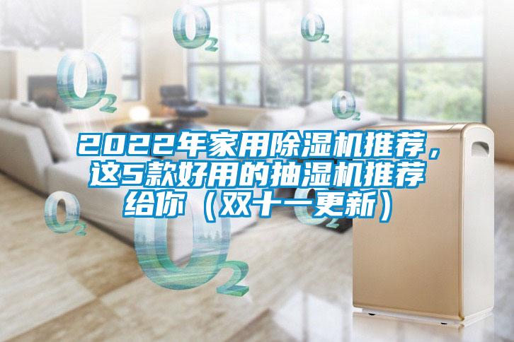 2022年家用除濕機推薦，這5款好用的抽濕機推薦給你（雙十一更新）
