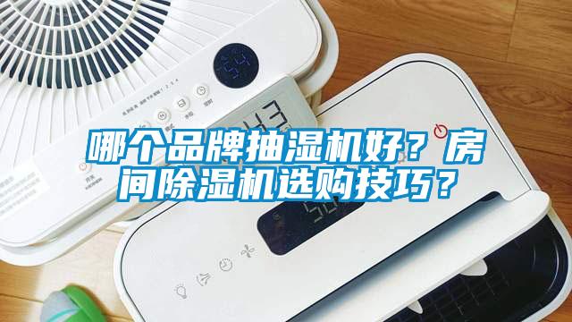哪個品牌抽濕機好？房間除濕機選購技巧？