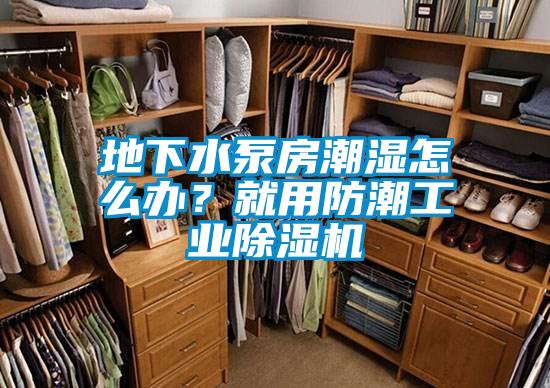 地下水泵房潮濕怎么辦？就用防潮工業(yè)除濕機