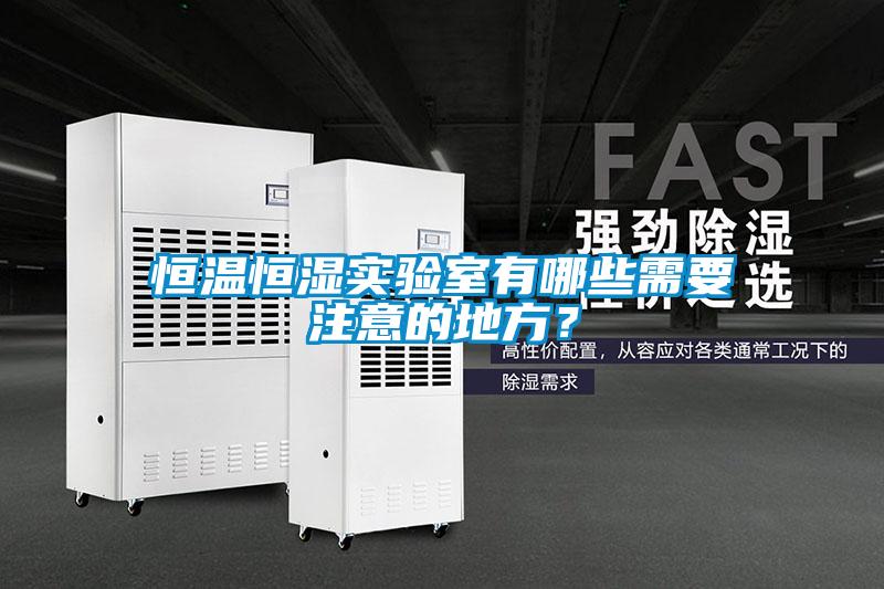 恒溫恒濕實驗室有哪些需要注意的地方？